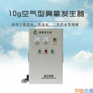 纯净水专用10g空气源臭氧发生器+碳钢+GCK-10