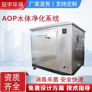 AOP水体净化设备UV-AOP 氧化设备可用中压灯管代替效果好可定制