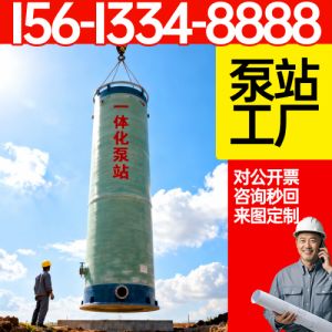 玻璃钢一体化泵站 市政给水 雨洪应急 高层建筑 城市雨水排放系统 保聚保聚玻璃钢