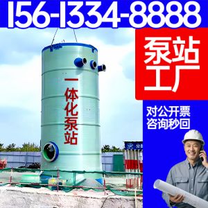 一体化预制泵站 污水处理厂污水 提升排放 提供专业方案 保聚玻璃钢