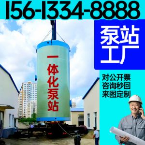 保聚一体化泵站 供应 学校操场排水一体化泵站