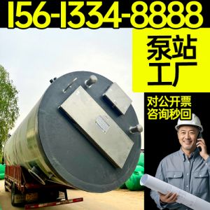 一体化泵站截流井 河道污染治理 工业废水收集 水源地保护排水 保聚