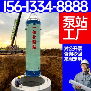一体化泵站 生产 服务区污水处理预制一 体化泵站